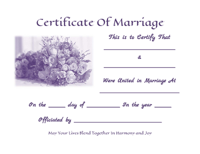 www.thisjoyous.com Keepsake Marriage Certificates